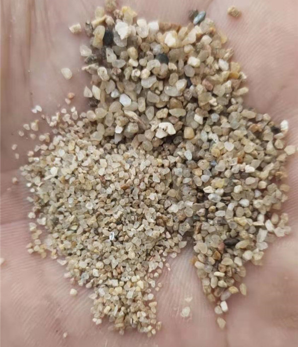 水洗砂，濾料砂