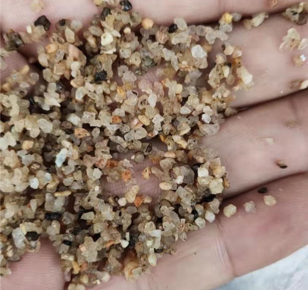 水洗砂，濾料砂